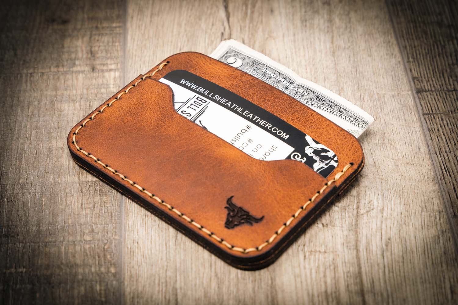 Pflugerville Minimalist Wallets for Men - Everyday Carry, Front Pocket –  Bull Sheath Leather