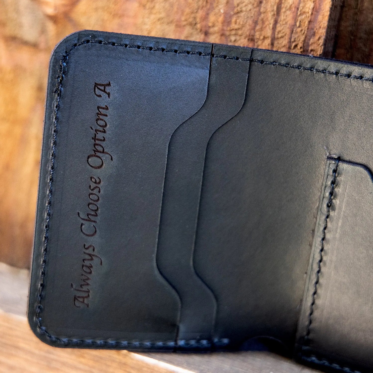 Black Wallets Mens