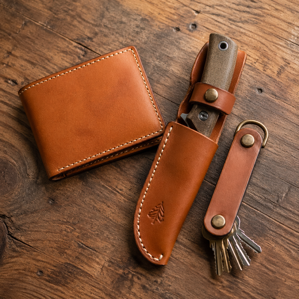The Complete Men's Leather EDC Setup — What to Carry and Why – Bull ...