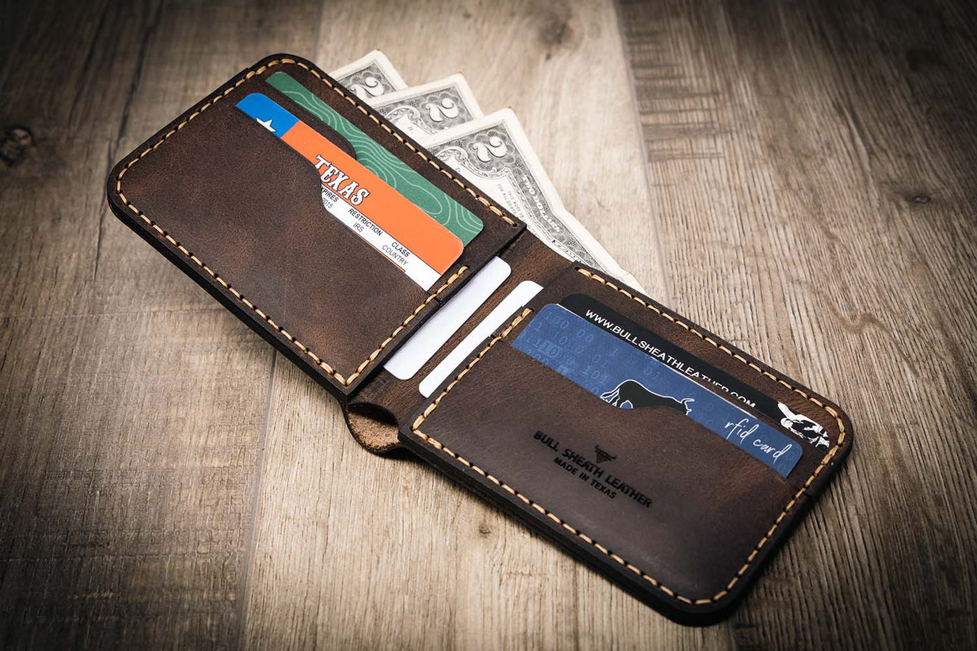 Best Wallets for Men - Mens Leather Wallet - Made in USA