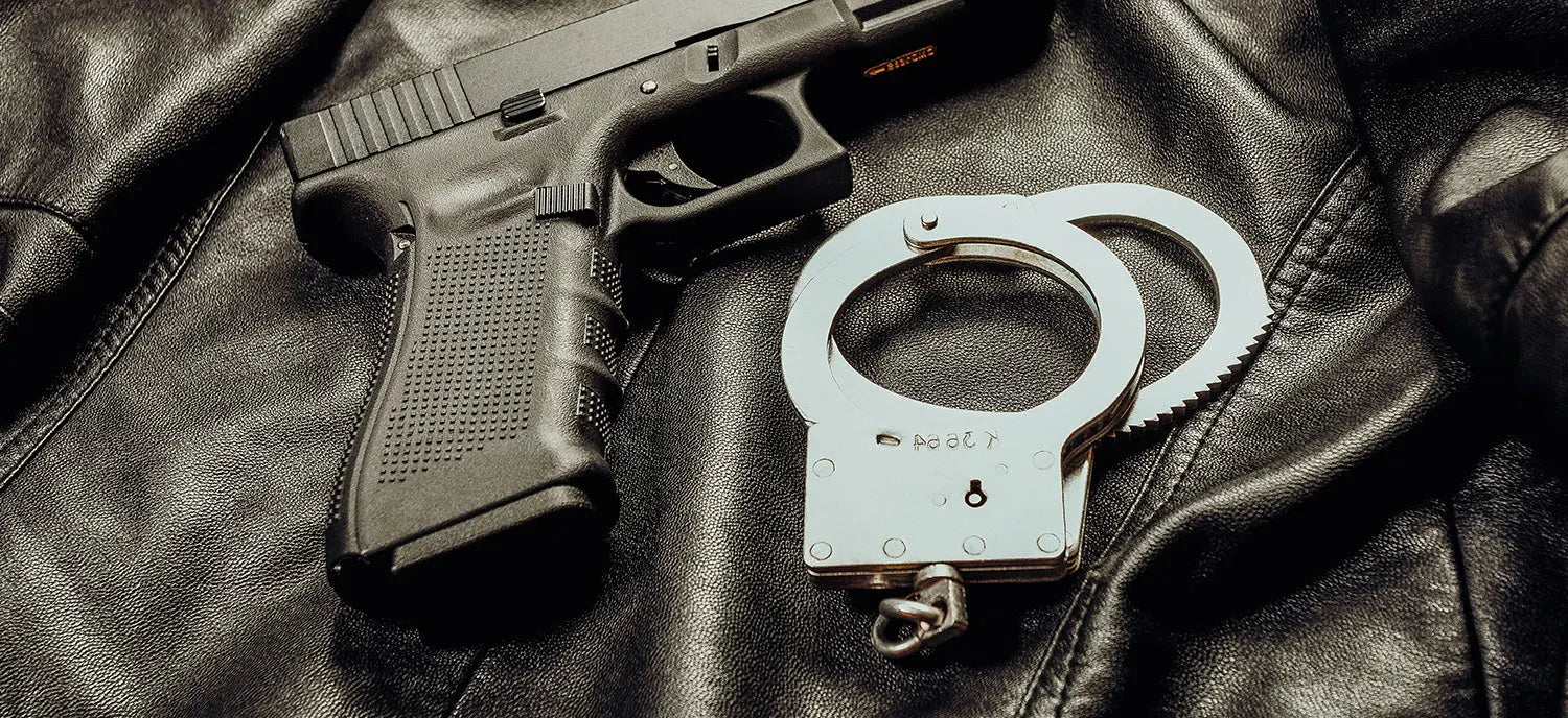 Gun and Handcuffs