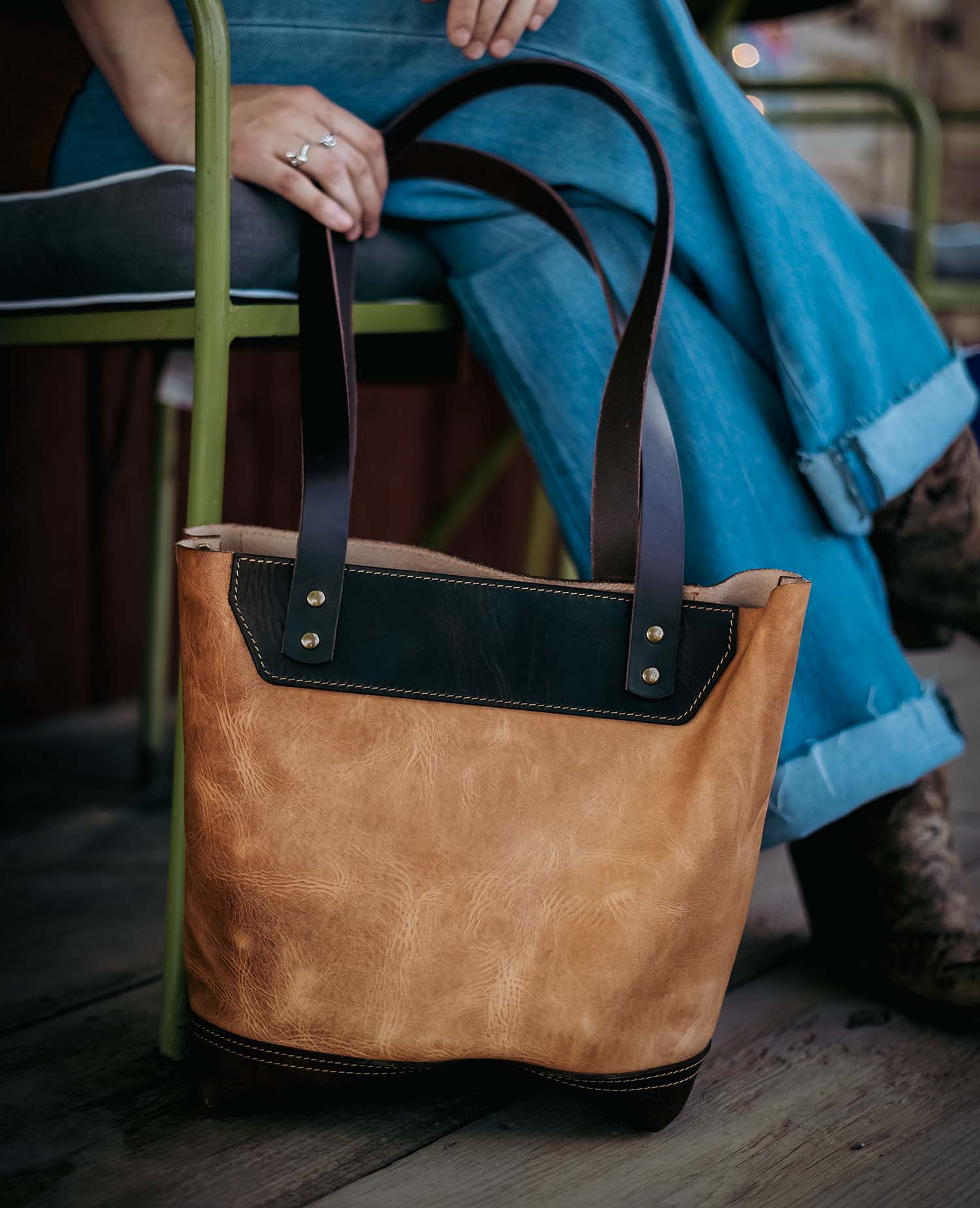 Leather Tote Bag