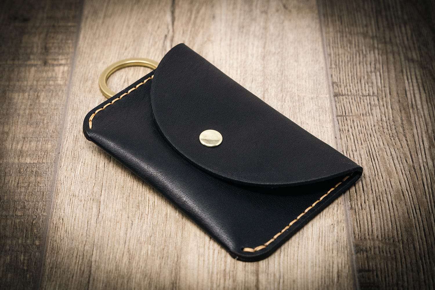 Leather Keyring Wallet - The Richmond – Bull Sheath Leather