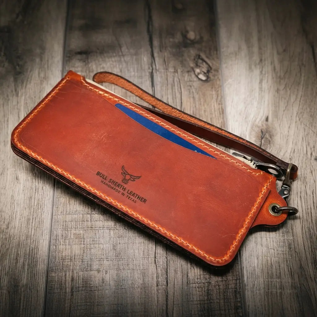 Aledo Zip Wallet - Orange