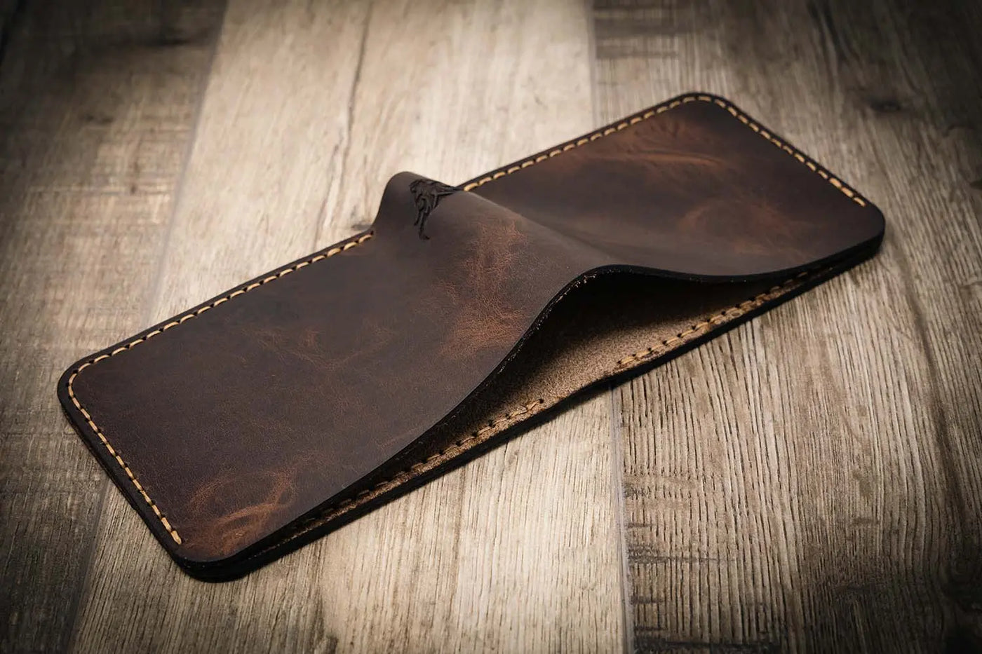 Brown Leather Bifold