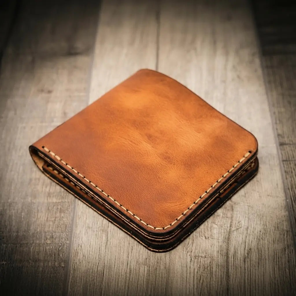 Mens Brown Bifold Wallet
