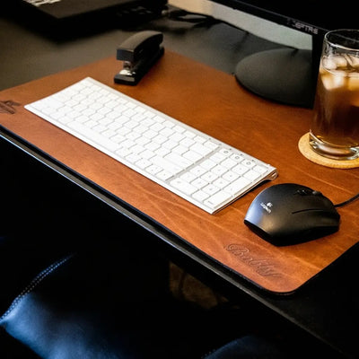 Desk Pad - Leather Desk Pad Bull Sheath Leather