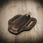 Leather Knife Sheath | Custom Knife Sheath - Walnut
