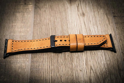 Apple Watch Leather Band Bull Sheath Leather