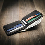 Mens Black Leather Wallet
