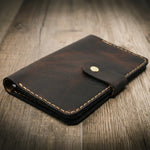 Leather Field Notes Cover - Alternate View - Bull Sheath Leather