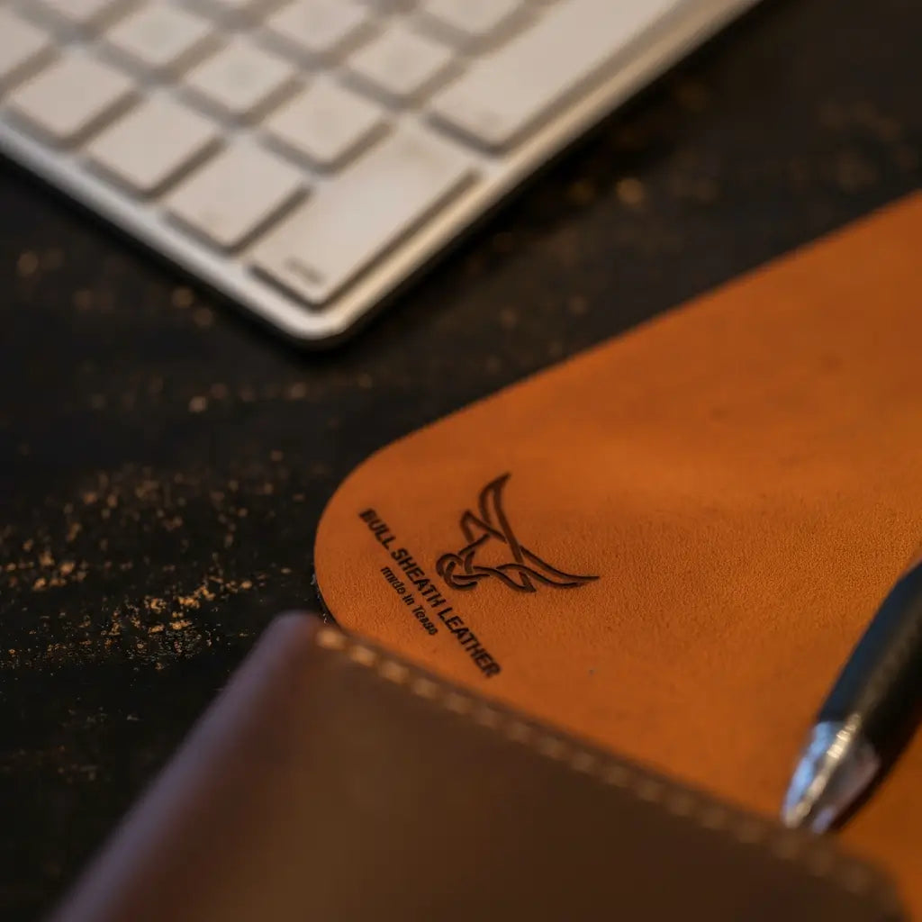 Custom Mouse Pad - Leather Personalized Mouse Pads