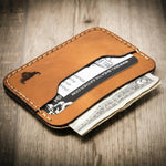 Leather Card Sleeve
