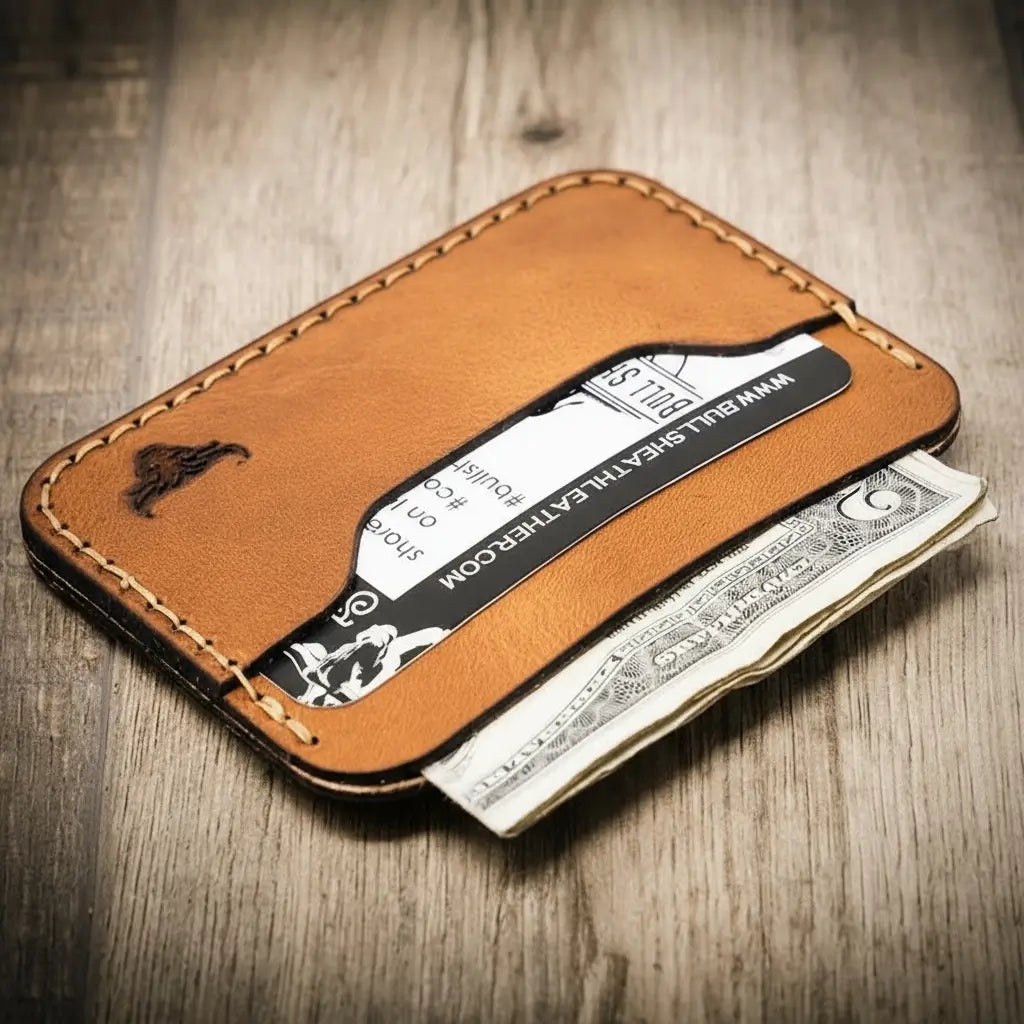 Leather Card Sleeve
