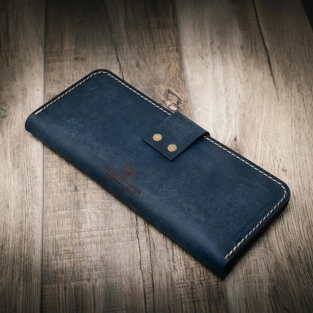 Sunshine Ladies Long Wallet - Navy