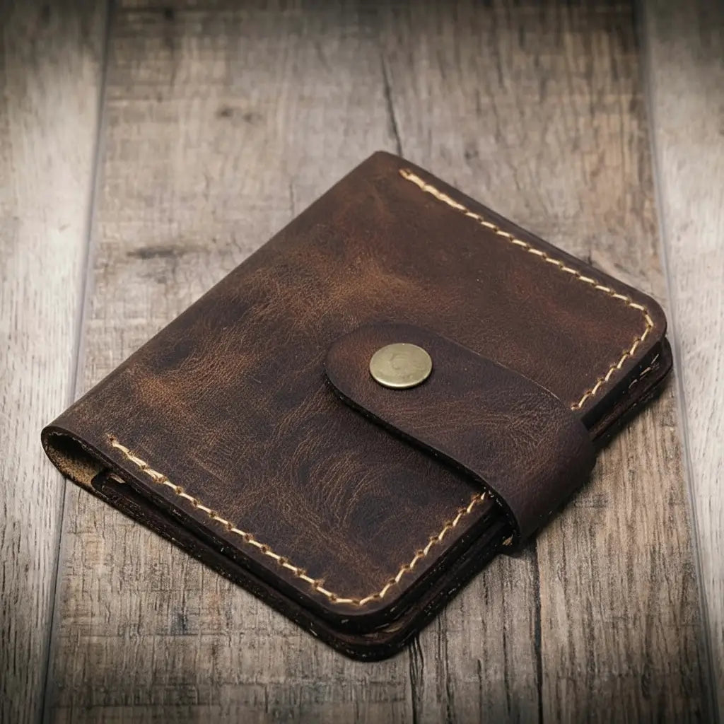 Victory Ladies Minimalist Wallet - Walnut