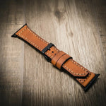 Leather Apple Watch Strap - Chestnut