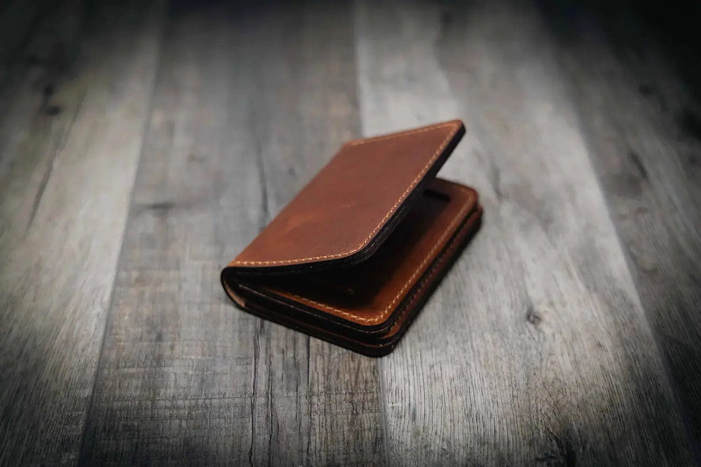 Federal ID Wallet Chestnut bifold