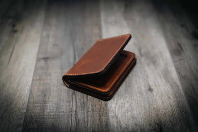 Federal ID Wallet Chestnut bifold