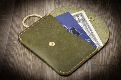Green Keychain Wallet