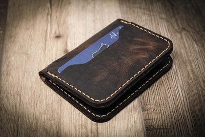 Small Leather Card Wallet