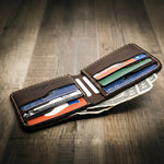 Large Bifold Wallet - Brown
