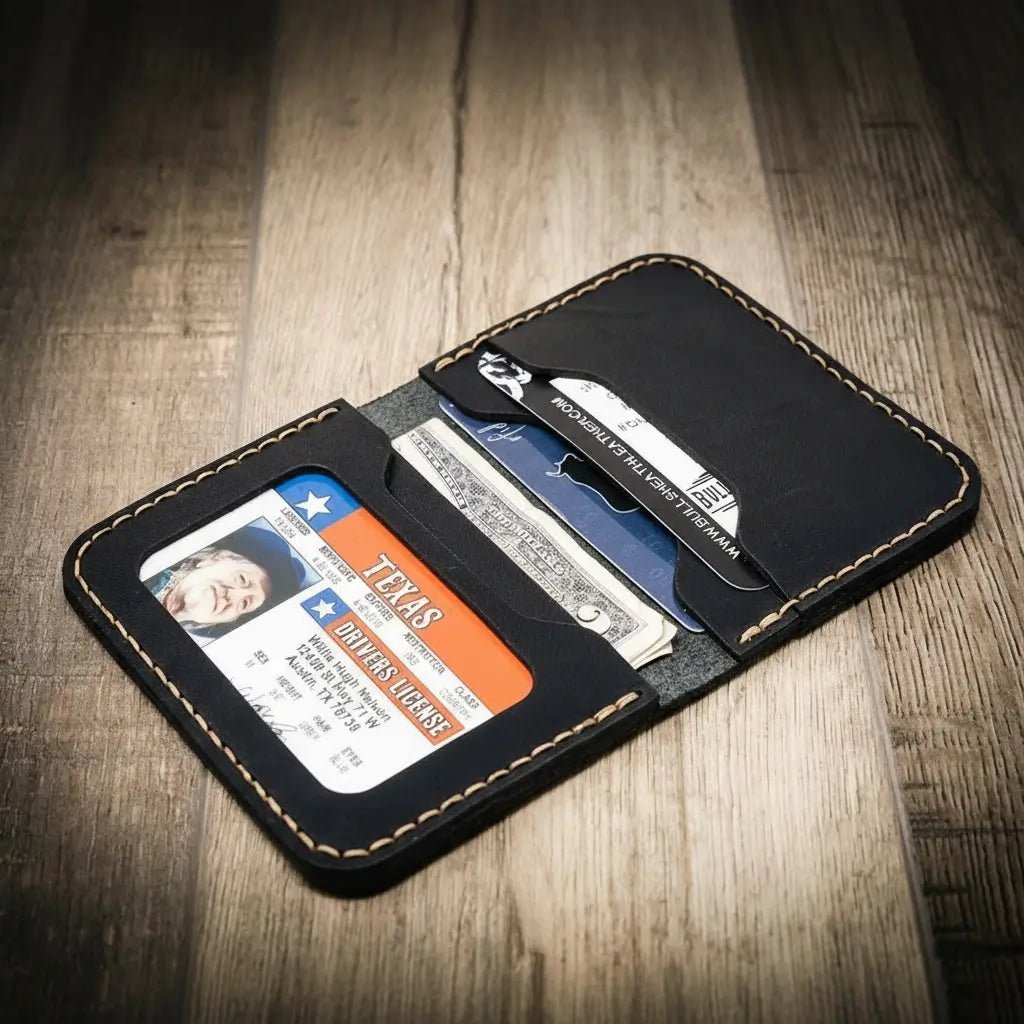 Black Minimalist Wallet
