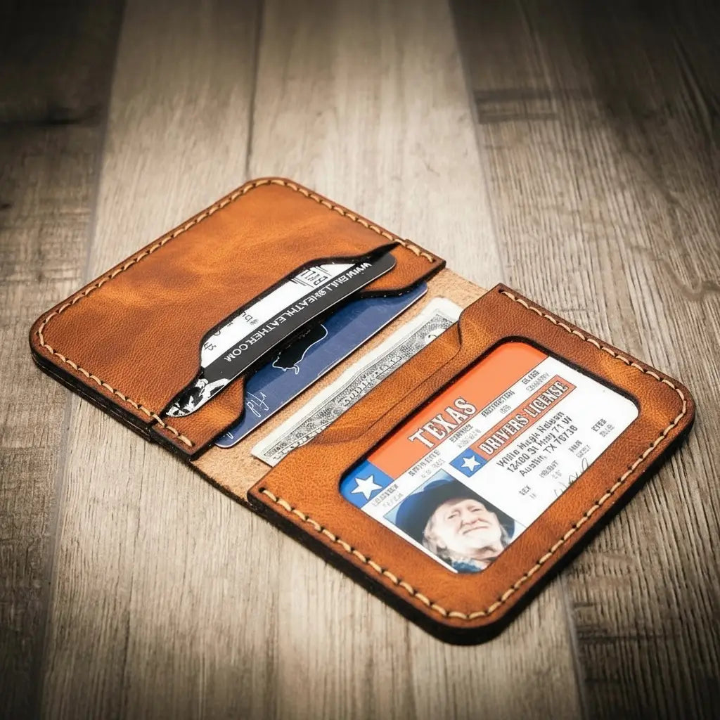 Handmade Minimalist Wallet
