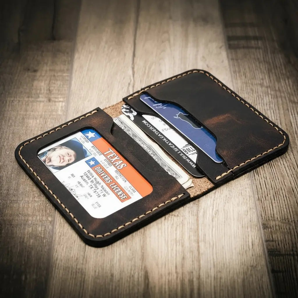 Minimalist wallet made in the USA
