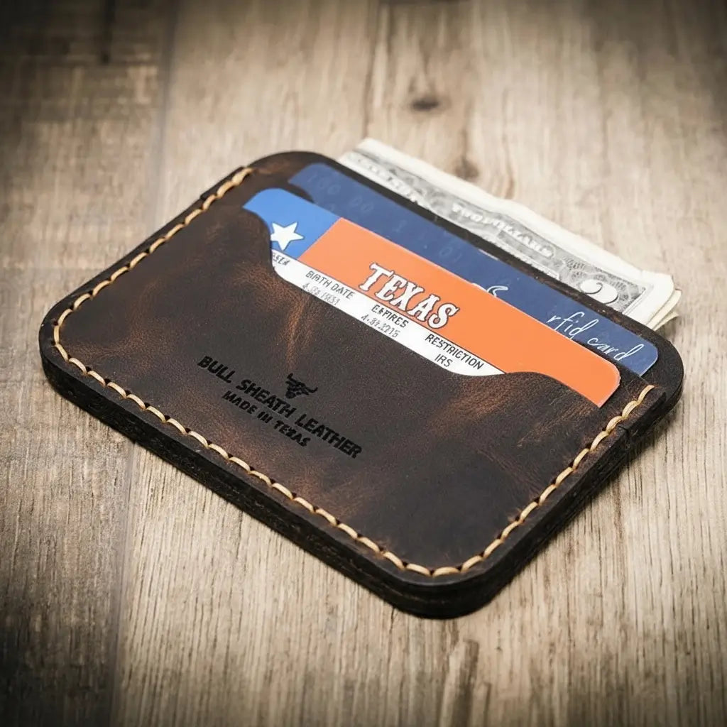 Minimalist Wallet Dark Brown
