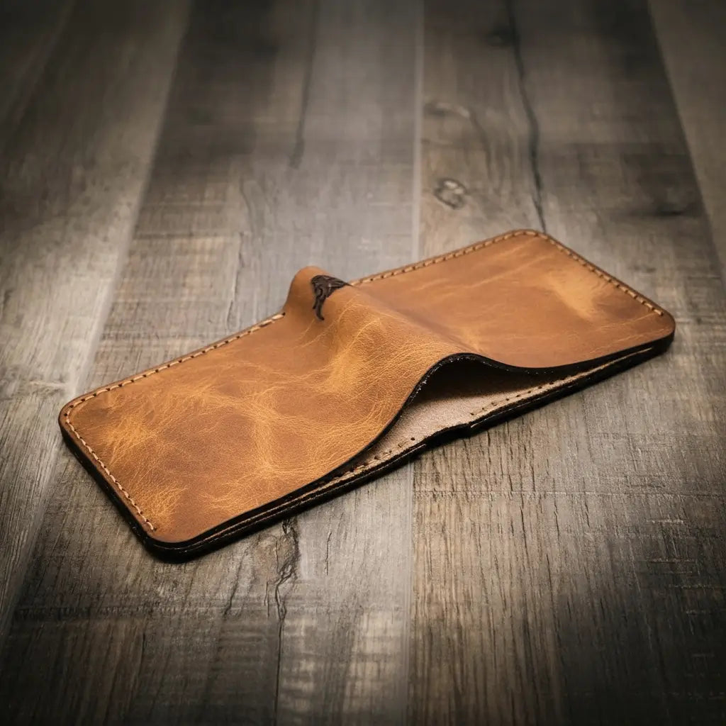 Big Bend Bifold Wallet Bull Sheath Leather

