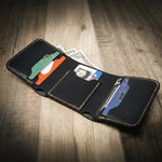 Black Trifold Wallet
