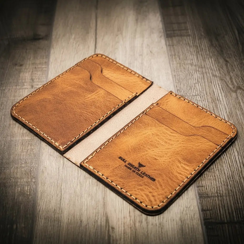 Handmade Leather Minimalist Wallet
