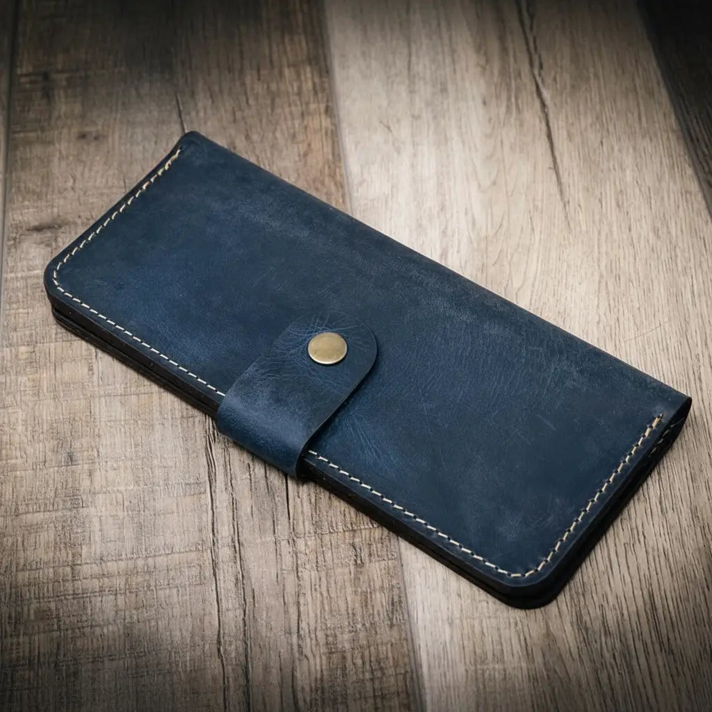 Sunshine Ladies Long Wallet - Navy