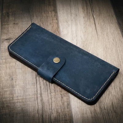 Sunshine Ladies Long Wallet - Navy