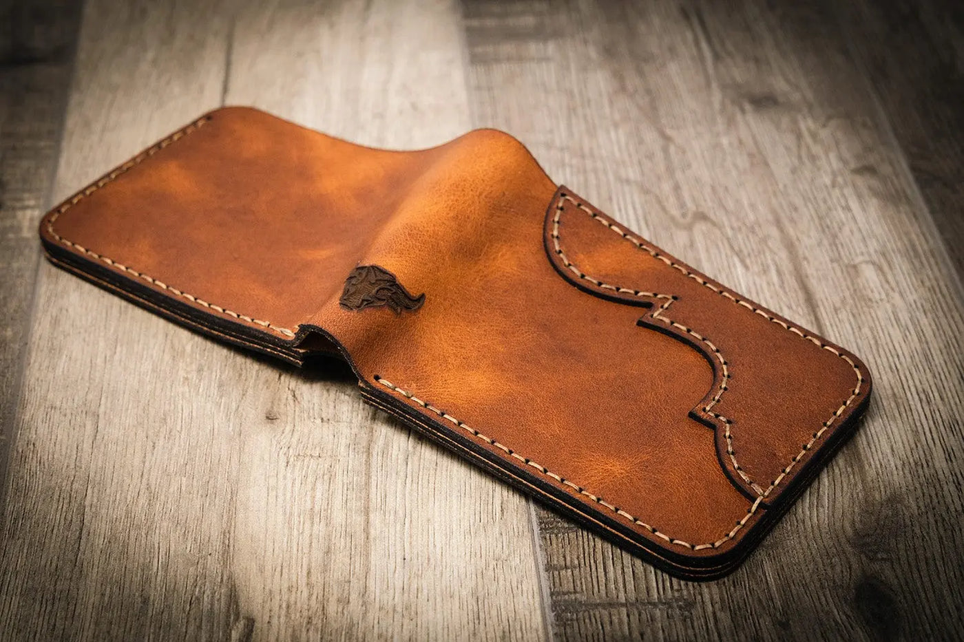 Chestnut Western Wallet