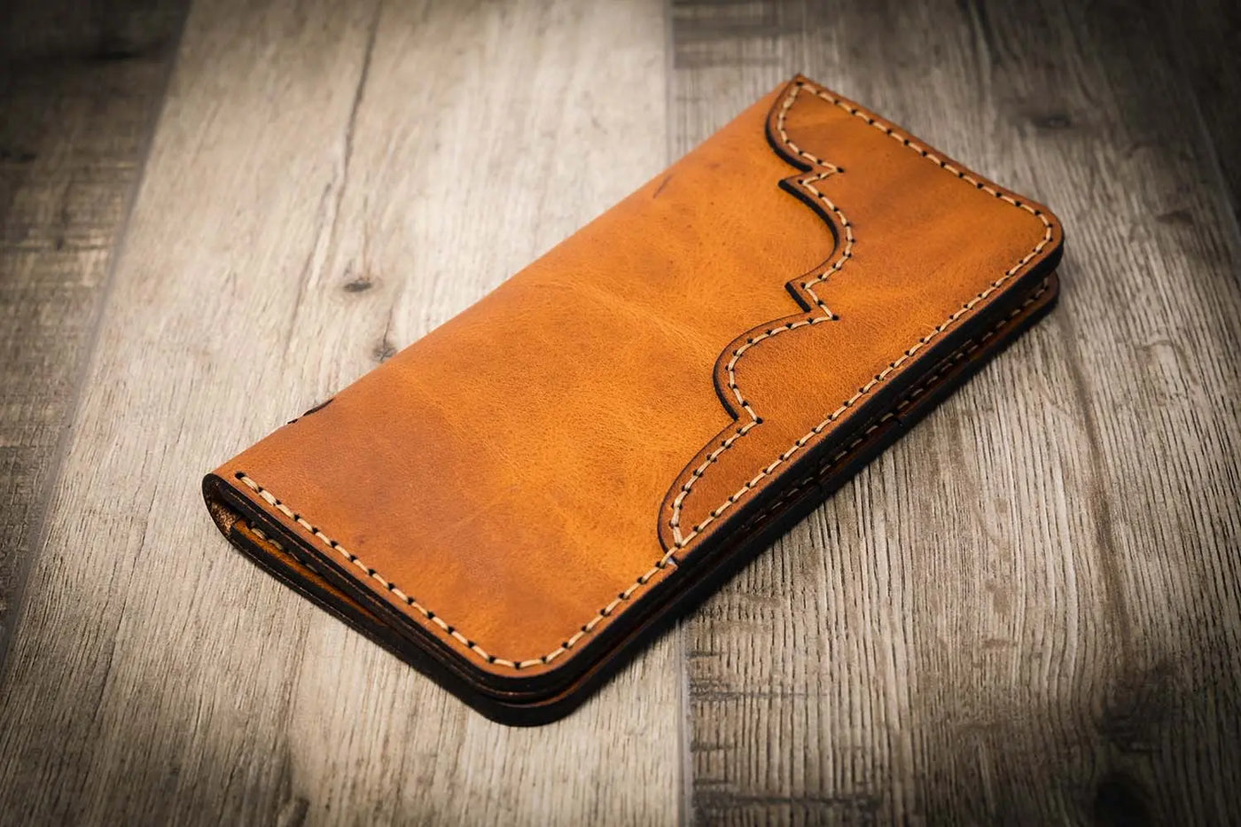 Mens Western Long Wallet