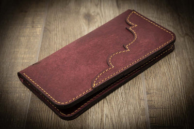 Made in the USA Western Long Wallet