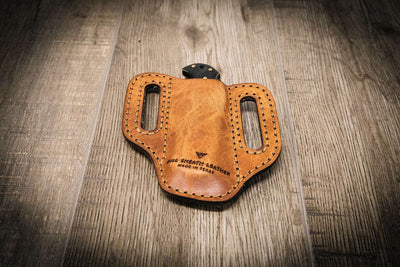 Leather Knife Sheath | Custom Knife Sheath - Brandy