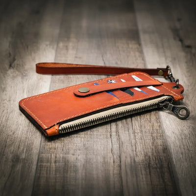 Aledo Zip Wallet - Orange