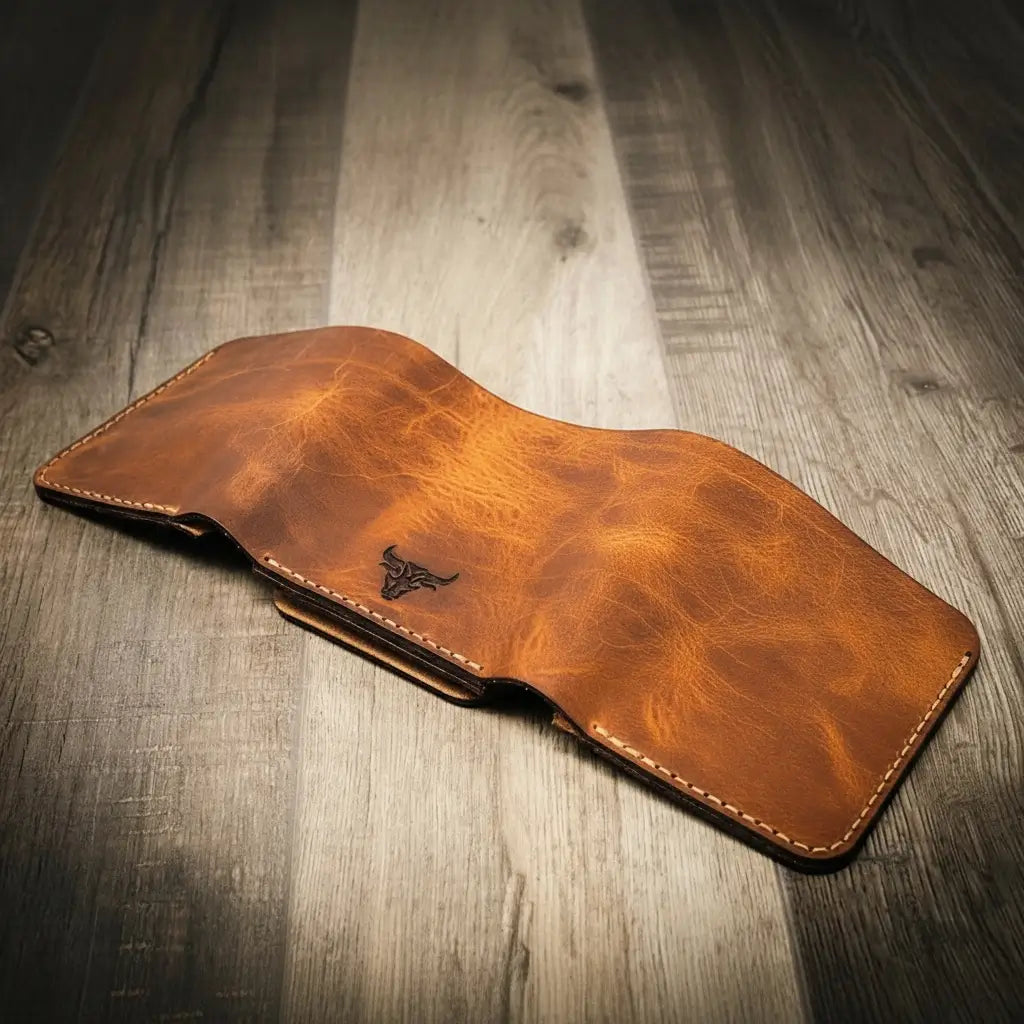 Handmade Trifold Law Enforcement Wallet
