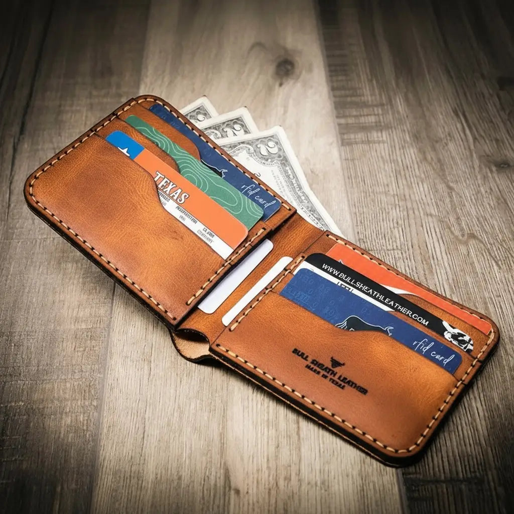Brown Leather Wallet
