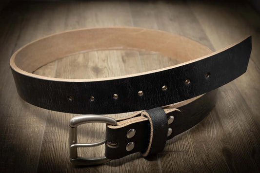 Black Leather Belt