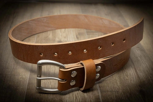 Brown Leather Belt
