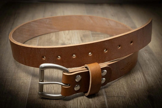 Brown Leather Belt