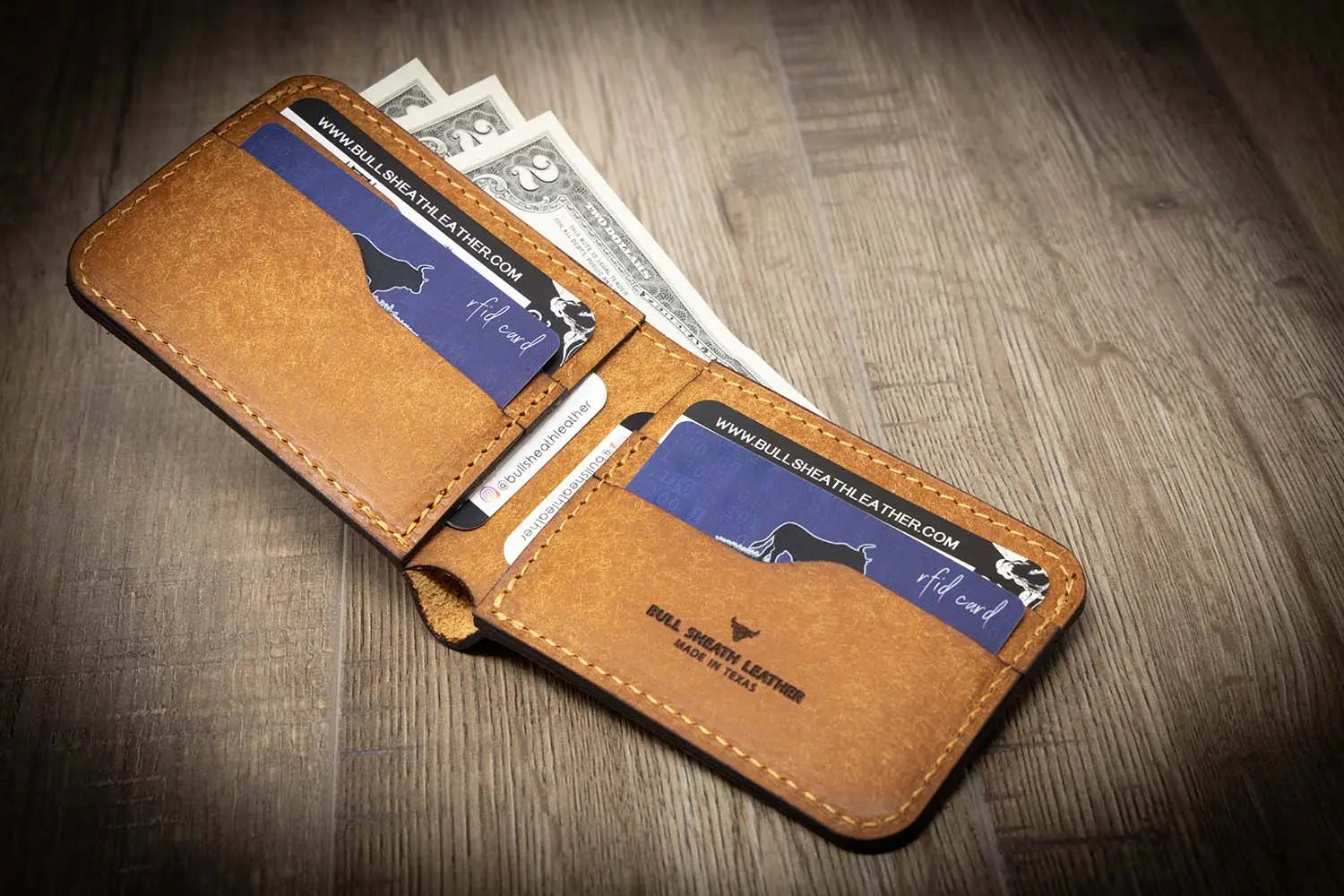Leather Pattern - Bifold - The Rio Grande Bull Sheath Leather