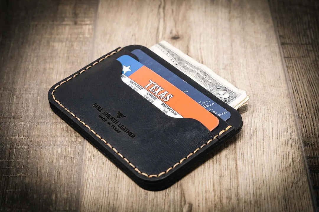 FACADE PATTERN ★ CLASSIC CARD WALLET 4 colors Tetra Wallet - 4 Pocket Minimalist Bifold – Colladay Leather