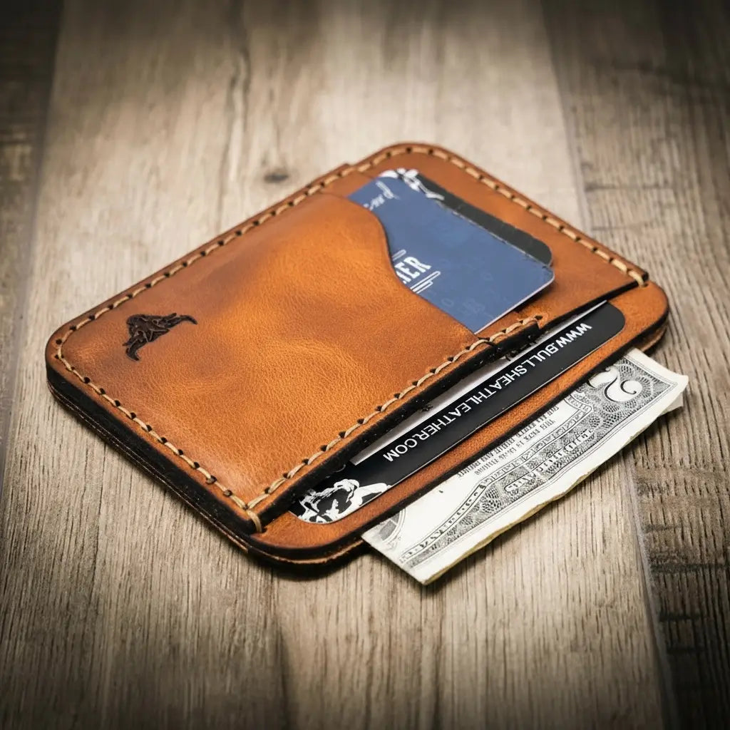 Minimalist Wallet - Walnut  - Mansfield
