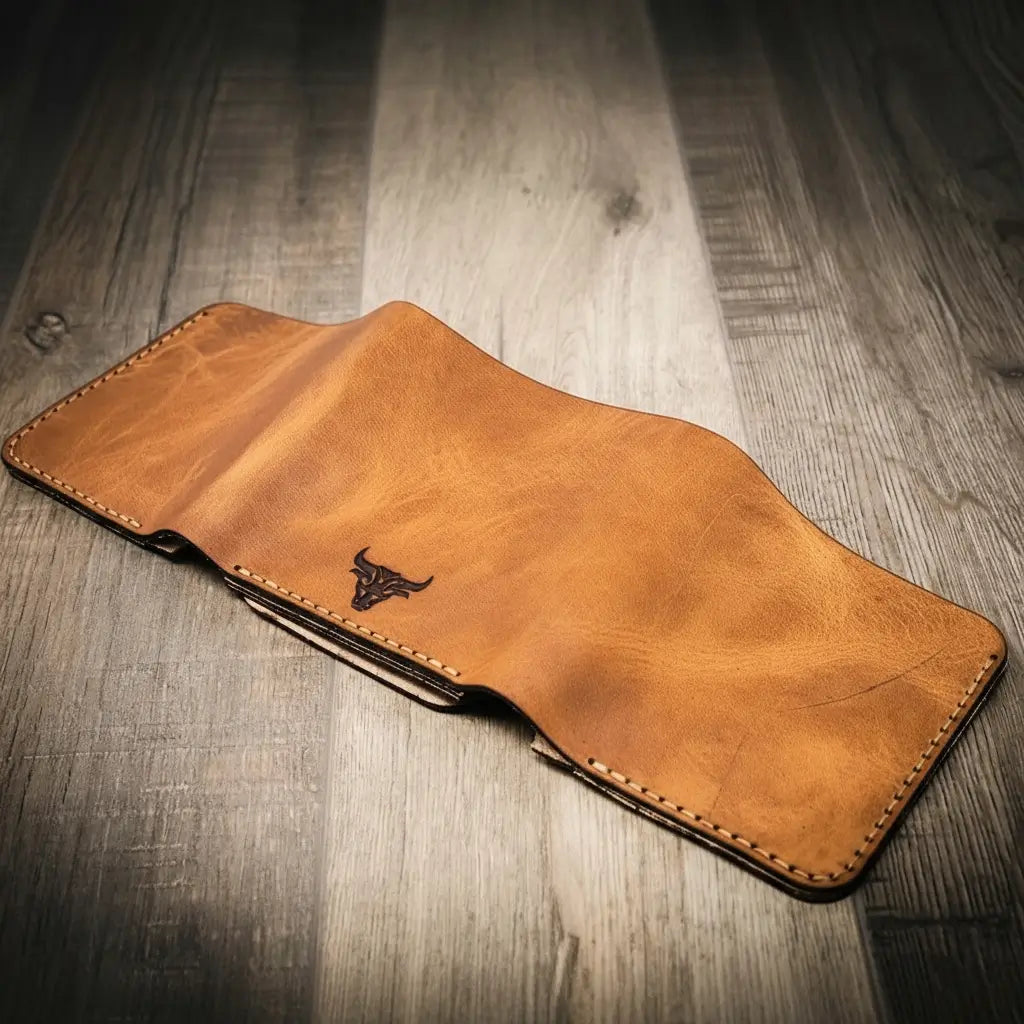 Law enforcement trifold badge wallet
