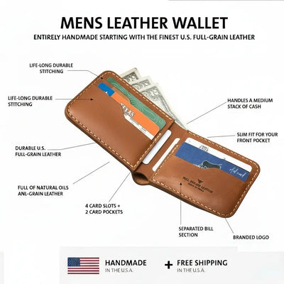 Rio Grande Bifold Wallet - Chestnut Brown